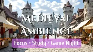 Carcassonne Medieval Ambience | Background Music for Board Games, Work & Study