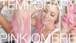 DIY Pink Ombre Hair ♡ Kevin Murphy Color Bug! Temporary Hair Color