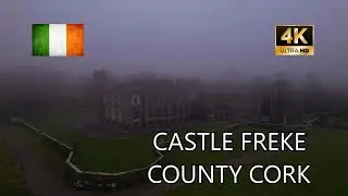 Castle Freke, County Cork, Ireland - 4K DJI Air2S Drone Footage