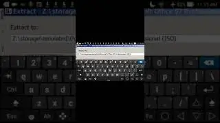 Intel Android phone with wine and Word 97