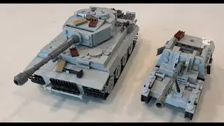 Building Lego Marder II and Lego Tiger I Tank