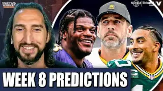 Прогнозы на 8-ю неделю НФЛ: Packers-Steelers, Commanders-Chiefs, Bears-Ravens, Broncos-Cowboys и ...