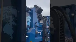 Republic Services Electric Volterra  ZSL Garbage Truck #shorts #garbagetruck #republicservices