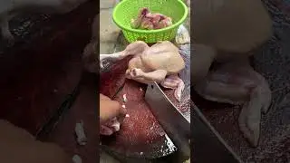 Day490 #chickencut #meatmarket #cutting #food  #satisfying #chicken #streetfood #meat #cuttingskills