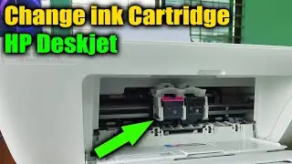 How to replace ink cartridge HP Deskjet