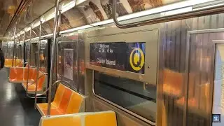 R68A Q Train Ride From Coney Island To 96th Street 2nd Avenue Via 6th Avenue Express