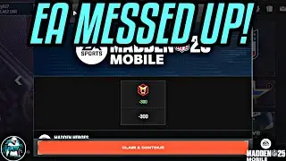EA MESSED UP! TOO MANY MADDEN HERO TOKENS! FULL EXPLANATION! Madden Mobile 25