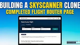 Building a Skyscanner Clone from Scratch: Flight Page Done (React + Tailwind)