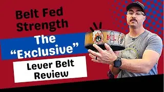 Beltfed Strength Exclusive Belt | Best Custom Belt...PERIOD | 3-Month Review | Strongman Garage Gym