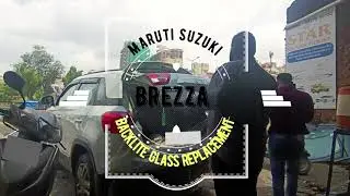 Maruti Brezza Back Dickey Glass replacement | Auto Glass Shop | Star Glass House