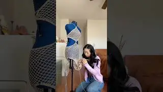 crocheting a custom bachelorette dress? (full vid my on channel)