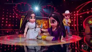 RUTH E RAQUEL E BRUNO MEZENGA CANTAM TÁ ESCRITO | THE MASKED SINGER BRASIL