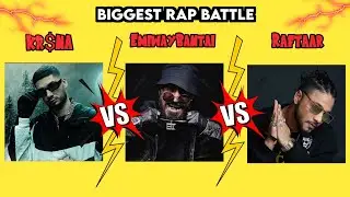 KR$NA vs Emiway Bantai vs Raftaar ! Rap Battle. HipdHop