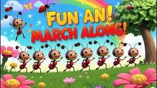 !The Little Tiny Ants | The Tiny Ants Go Marching Song |  Hammy's World Nursery Rhymes & Kids Songs