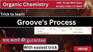 Short trick to learn Groove's process| #chemistry #youtube #education #trending #reaction #neet