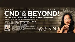 CND & BEYOND TRAINING EVENT: Find The Perfect Color For Your Skin Tone (free gift in description)
