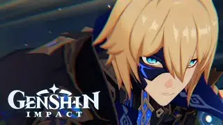 Dainsleif in Agony and Halfdan Cutscene | Requiem of the Echoing Depths Cutscene | Genshin Impact
