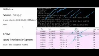 Как запустить FW Monitor и TCPDUMP! В чём разница между CLI и выводом Wireshark при использовании CP FW?