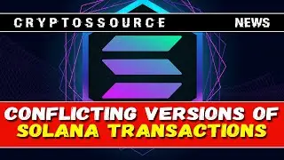 Conflicting versions of Solana transactions