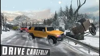 FJ 4x4 Cruiser Snow Driving Android Gameplay
