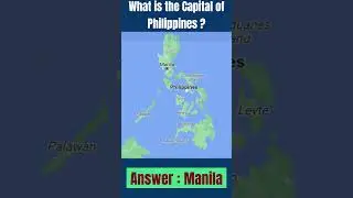 What is the Capital of Philippines | Country and Capital | @pradhanseducation
