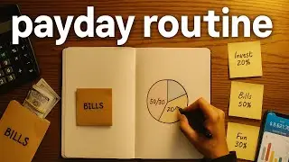 Do this every time you get paid (Payday Routine)