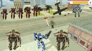 Supercar Robot (Super Car Fight on Road Side) Naxeex aLL Robots Fights Games - Android GamePlay HD
