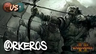 @RKEROS (RANKED) PIELESVERDE VS COSTA DEL VAMPIRO. TOTAL WAR WARHAMMER 2 #warhammer