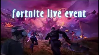 READY PLAYER ONE kind of event-reaction to fortnite season 6 live event