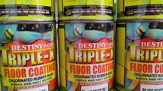 Floor Coating Rubberized paint #floorcoating #rubberizedpaint
