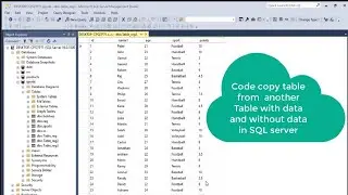 SQL Server | Copy Table With or Without Data 💻 Step by Step Tutorial