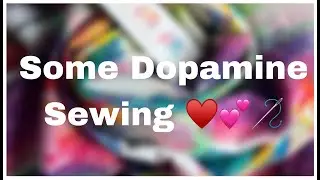 DOPAMINE SEWING! &hearts;️ #sewingistherapy #sewing #vintagestyle #sewandtell #sewingplans #dopaminesewing