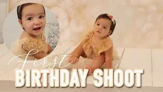 CAMILA'S FIRST BIRTHDAY PHOTOSHOOT!! *SO ADORABLE