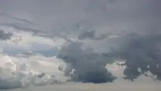 Thunderstorm Clouds with Impending Rain Stock Video