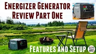 Energizer Generator Review eZV3200P Features and Initial Setup