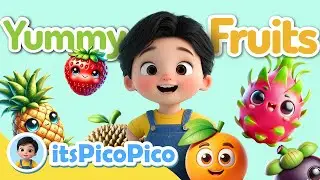 Learn Fruits with Pico Pico | Early Learning for Kids