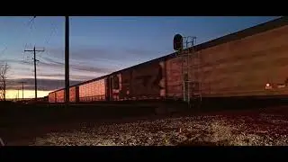 NS 168 with Geep leasing engine at Simpson sighting