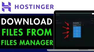 How To Download Files From Hostinger File Manager 2025 (QUICK & EASY)