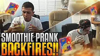 DISGUSTING SMOOTHIE PRANK BACKFIRES!! | FaZe Rug