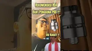 Rekomendasi RDA Untuk Pengguna P0D ‼️ | DeadRabbit Mini  #shorts #deadrabbit #mini  #tricks #tips