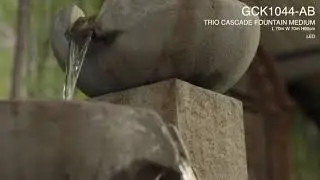 Trio Cascade Medium Water Feature