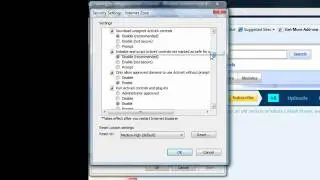 How to enable Javascript in Internet Explorer.