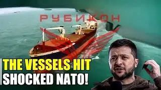 Rubicon unit destroys vessel NATO weapons carrier to Odessa!