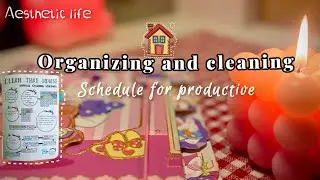 Organizing and Cleaning Schedule. Easy Home Making Tips Malayalam #organizing #aesthetichome