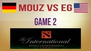 Mouz vs EG g.2 Round 1 Winners Final TI3 Western Qualifier (feat. Kozadereza)