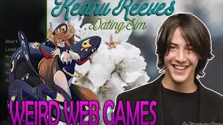 Weird Web Games: Keanu Reeves Dating Sim