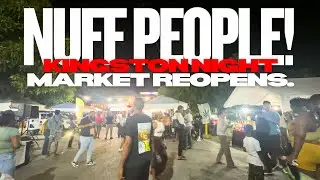 The First Kingston Night Market Since Hurricane Melissa.