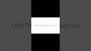 Soldier, Poet, King quiz results