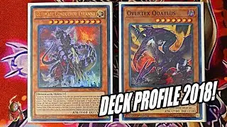 *YUGIOH* BEST! DINOSAUR OTK DECK PROFILE! FT.OVERTEX QOATLUS! FEBRUARY 2018 (Post Extreme Force)
