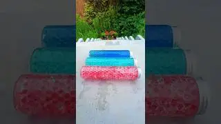 💙❤️🩵Breaking Colorfull glass bottle 🫙 ⚠️🔥💥#Shorts #ASMR #satisfying#asmrsound#satisfyingvideo